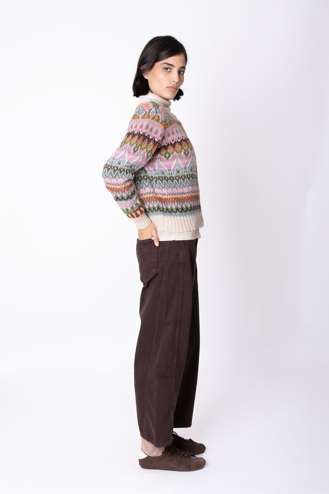 Cardigan Azulejo Wave