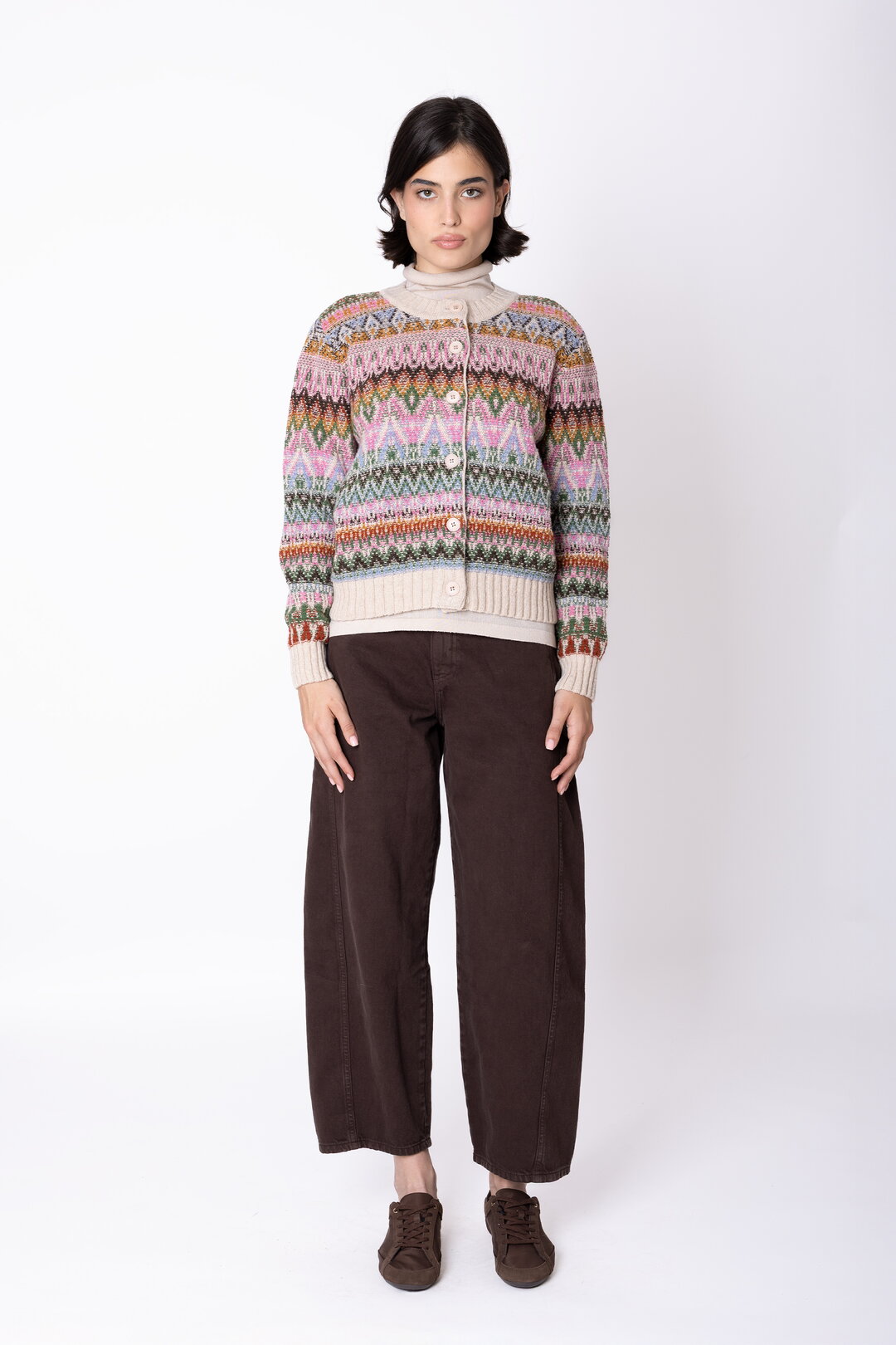 Cardigan Azulejo Wave
