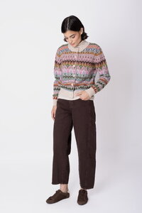 Cardigan Azulejo Wave