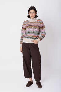 Cardigan Azulejo Wave