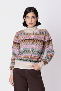 Cardigan Azulejo Wave