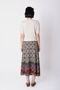 Strickrock „Azulejo“ in A-Linie