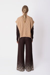 Knit Pants Azulejo