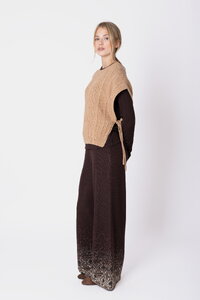 Knit Pants Azulejo