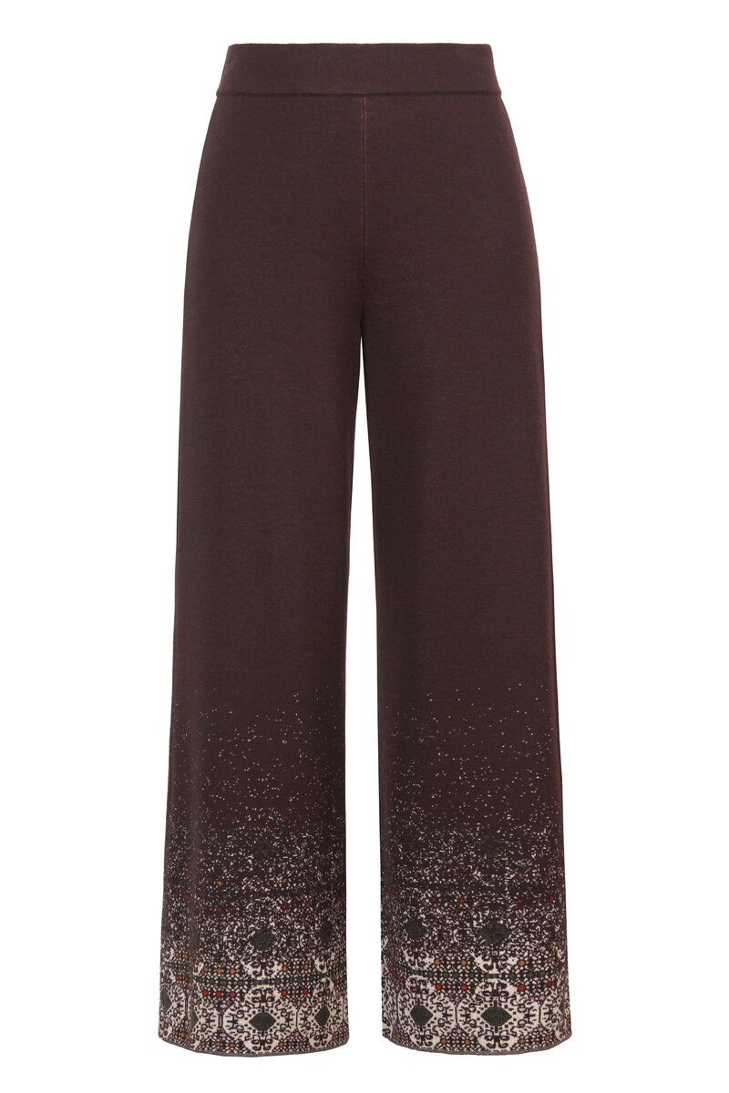 Knit Pants Azulejo