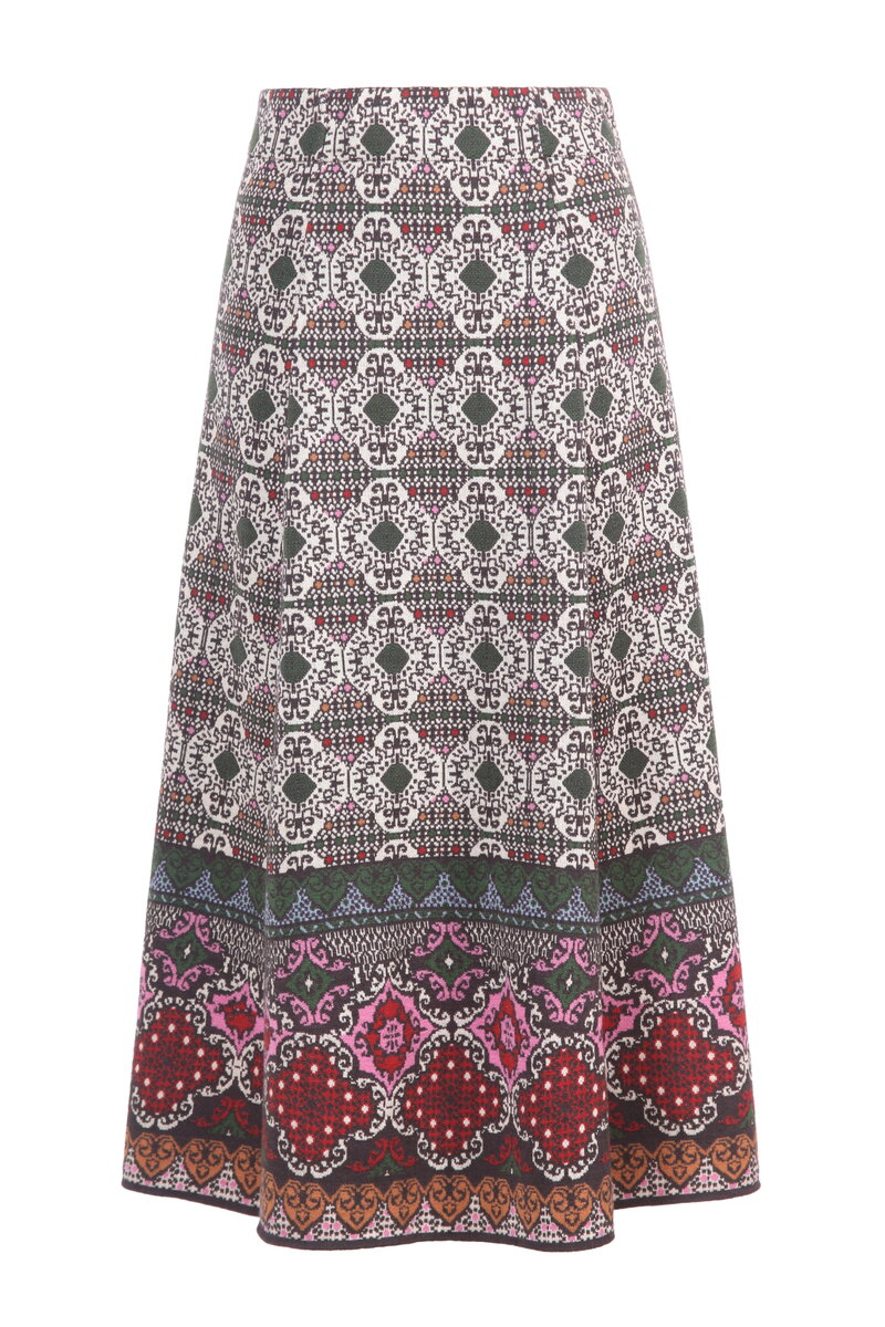 Strickrock „Azulejo“ in A-Linie