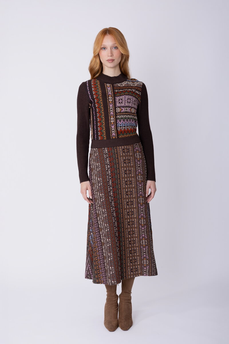 Strickkleid Azulejo