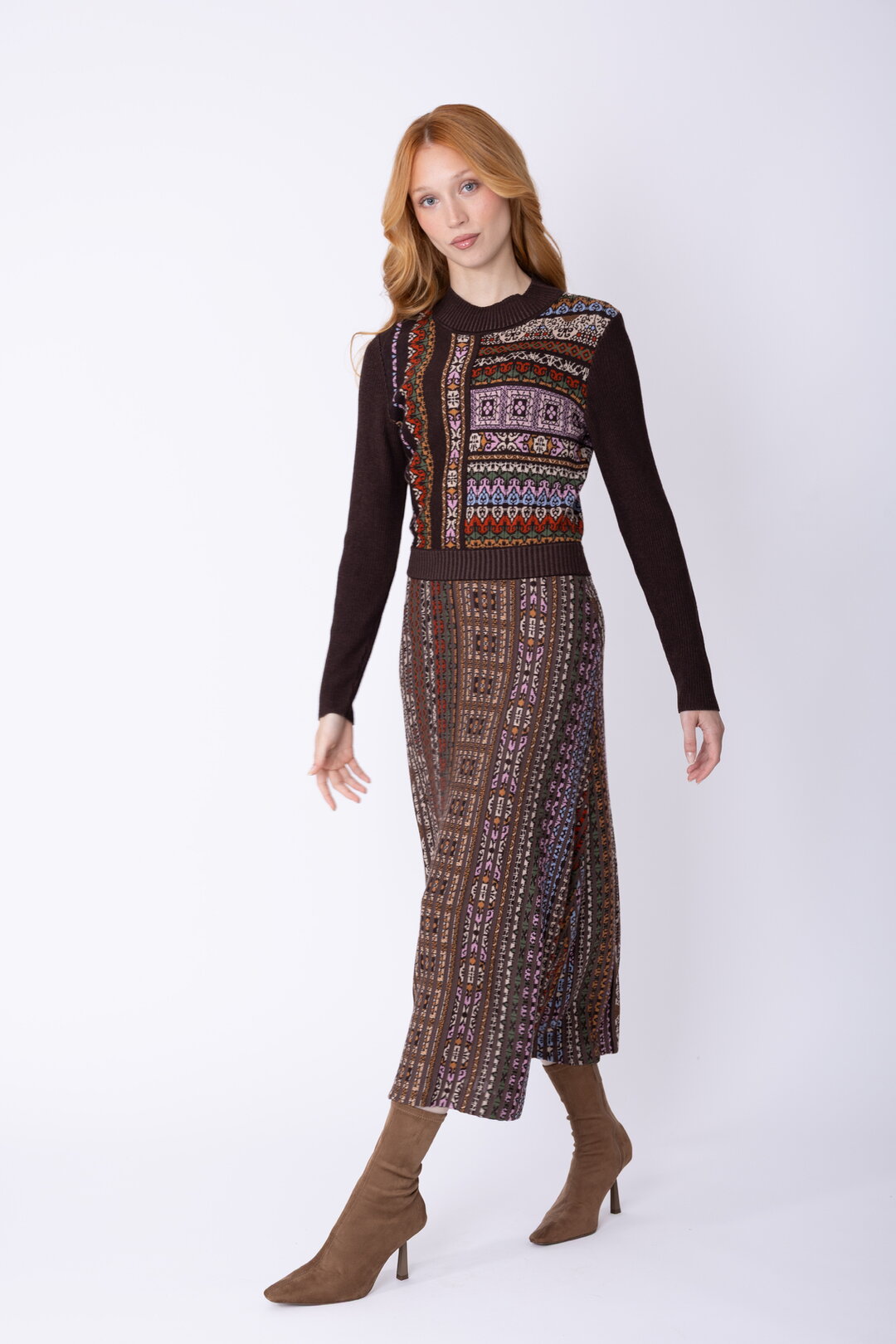 Strickkleid Azulejo