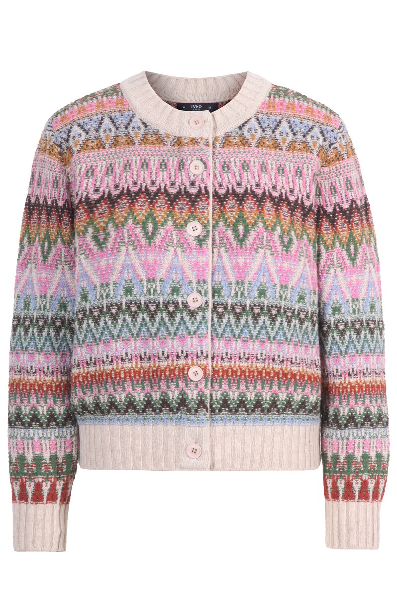 Cardigan Azulejo Wave