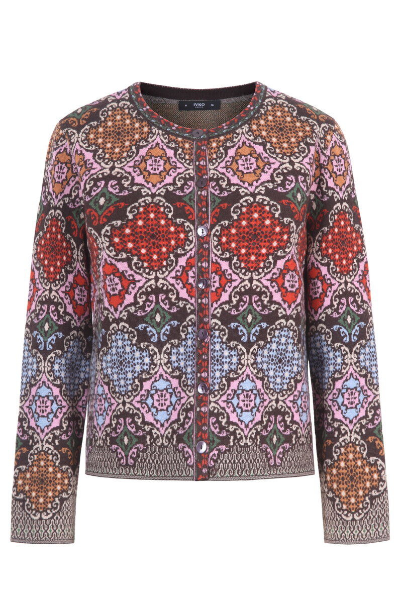 Cardigan Azulejo