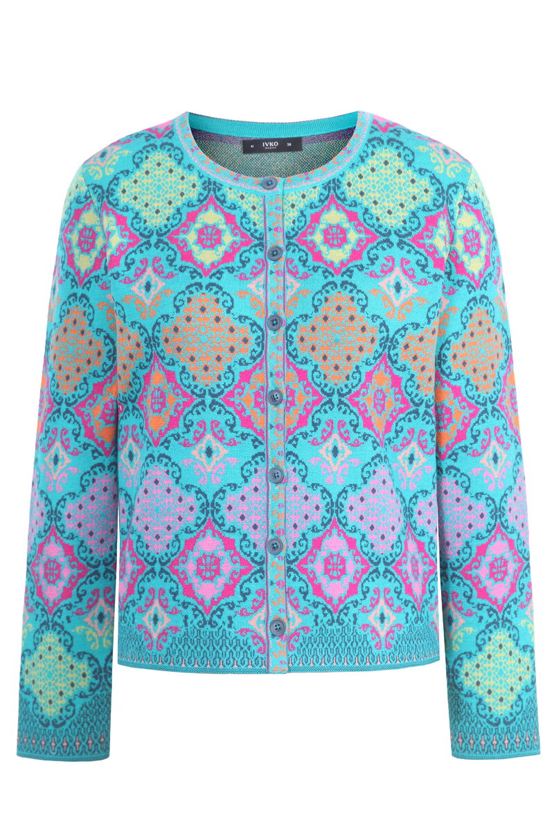 Cardigan Azulejo