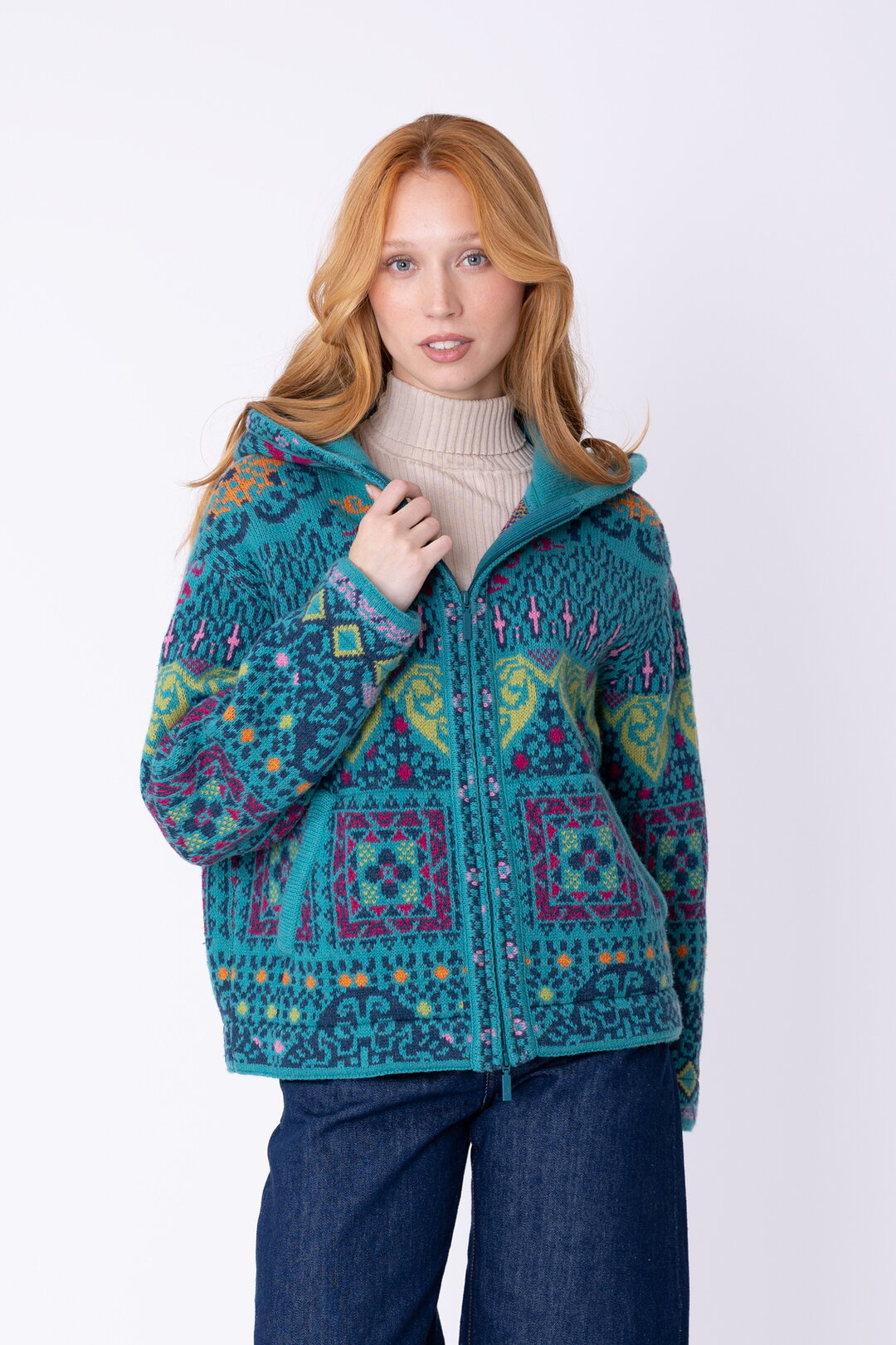 Hip Jacket Azulejo