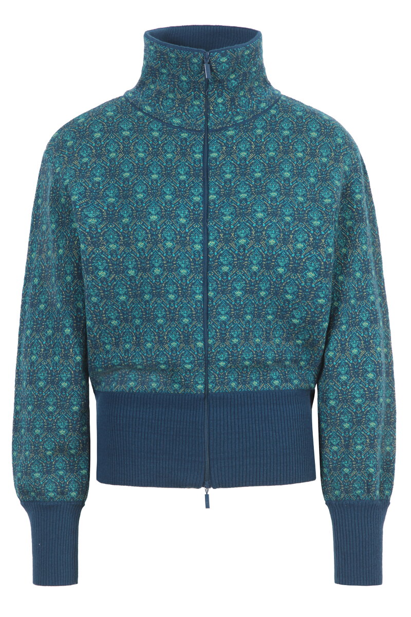 Zip Kardigan Fika Floral