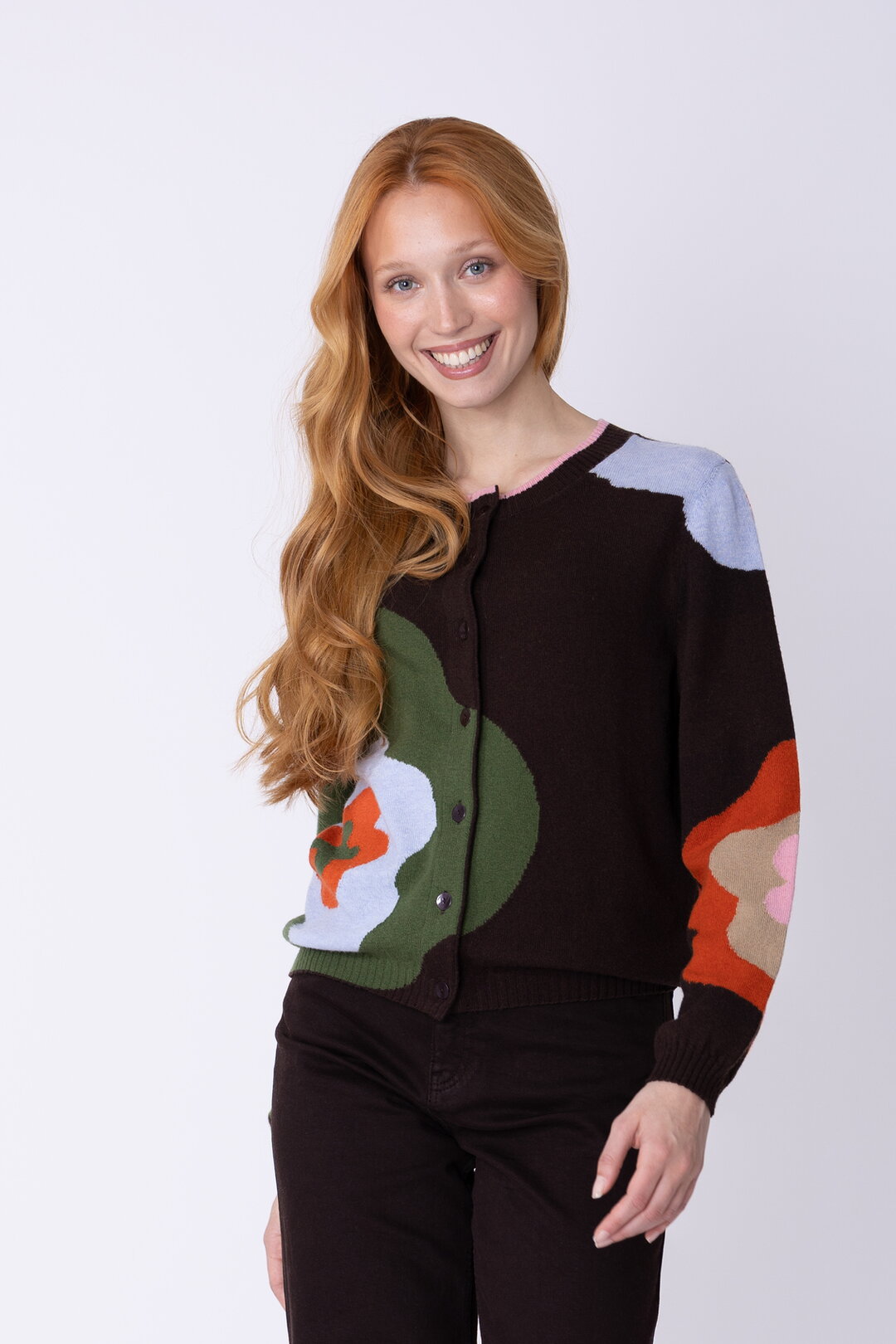 Cardigan Imprint Bloom