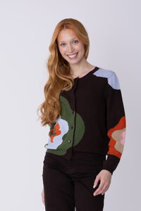 Cardigan Imprint Bloom