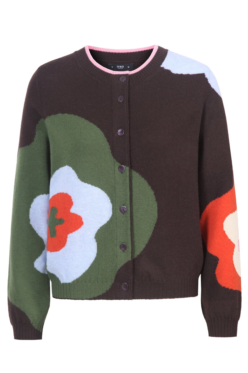 Cardigan Imprint Bloom