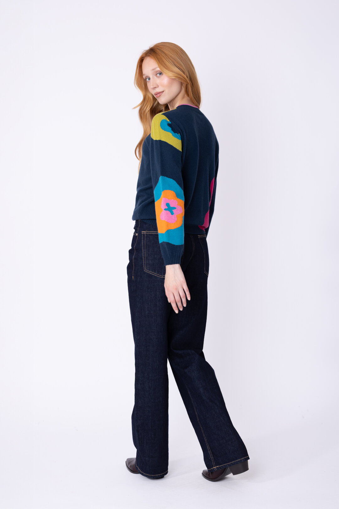 Cardigan Imprint Bloom