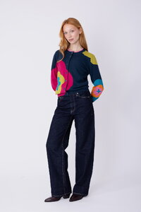 Cardigan Imprint Bloom
