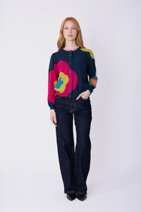 Cardigan Imprint Bloom