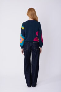 Cardigan Imprint Bloom