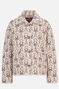 Kurze Strickjacke Fika Floral