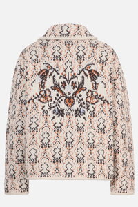 Kurze Strickjacke Fika Floral