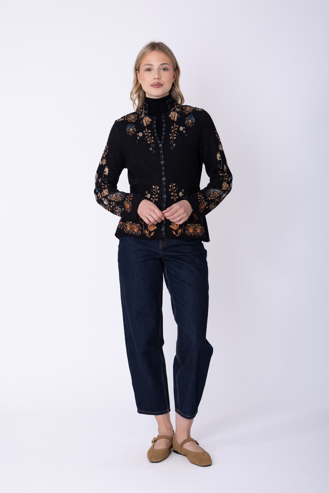 Strickjacke Fika Floral