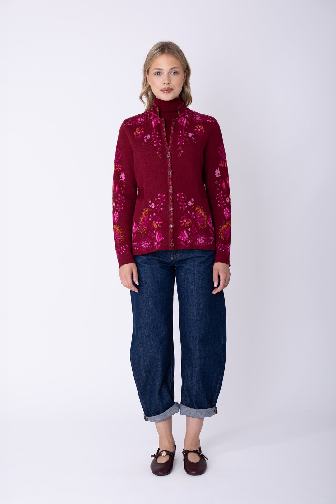 Strickjacke Fika Floral