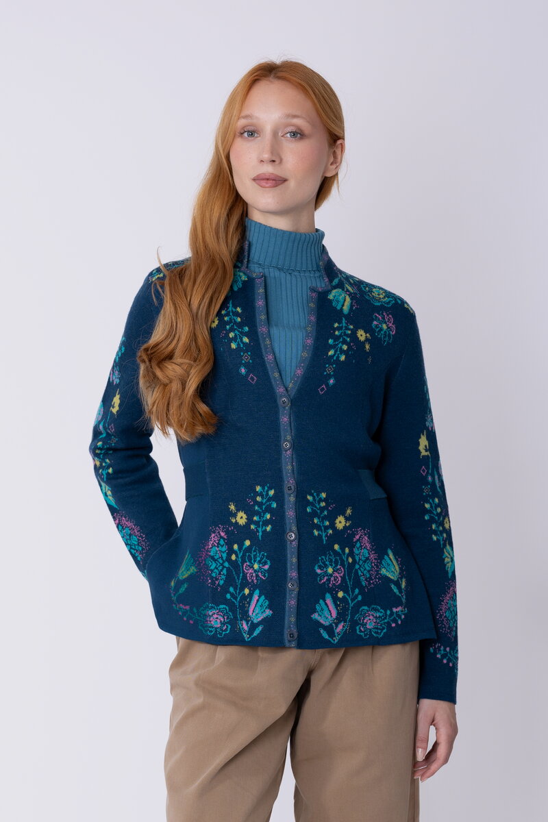 Strickjacke Fika Floral