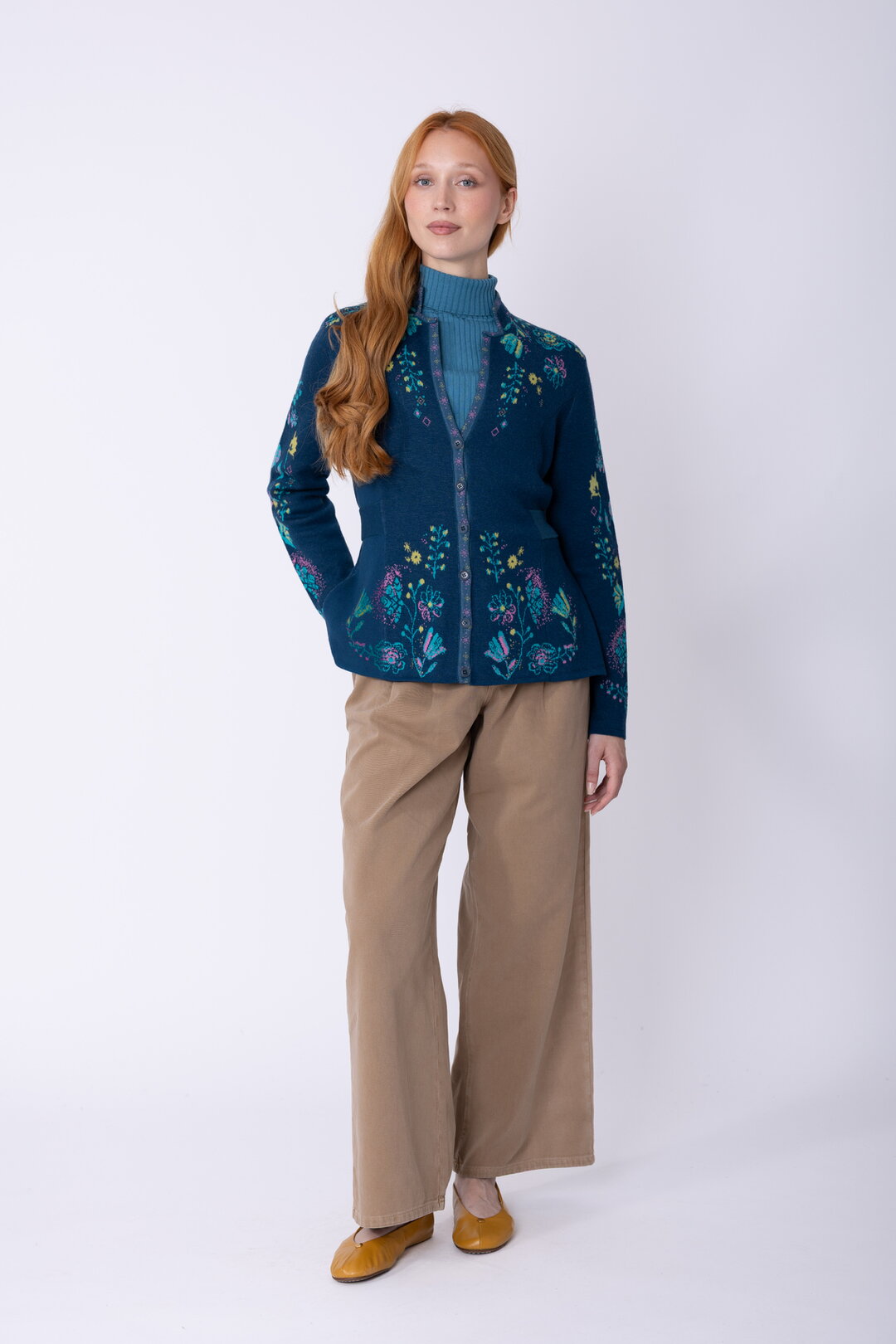 Strickjacke Fika Floral