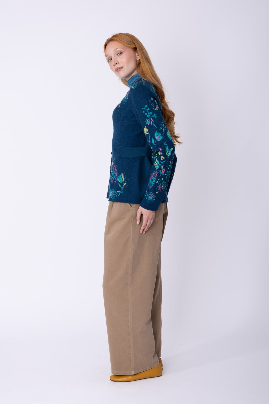Strickjacke Fika Floral