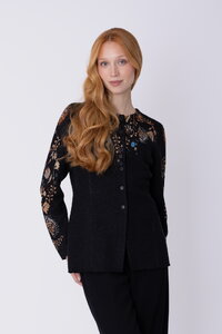 Taillierter Cardigan Fika Floral