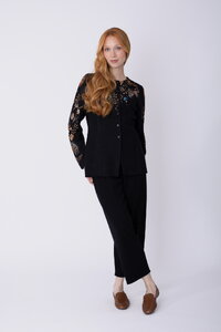 Taillierter Cardigan Fika Floral