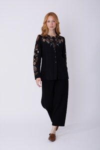 Taillierter Cardigan Fika Floral
