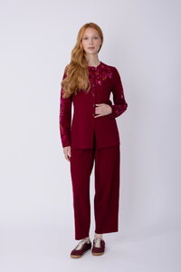 Fitted Cardigan Fika Floral