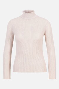 Merino-Ripp Rollkragenpullover