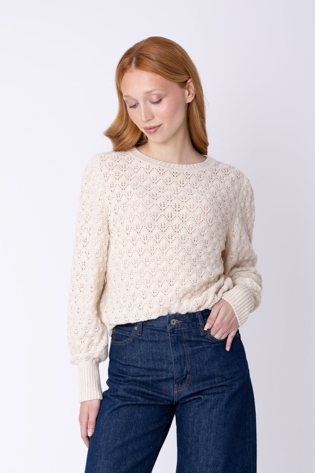 Pullover Ajour Pattern