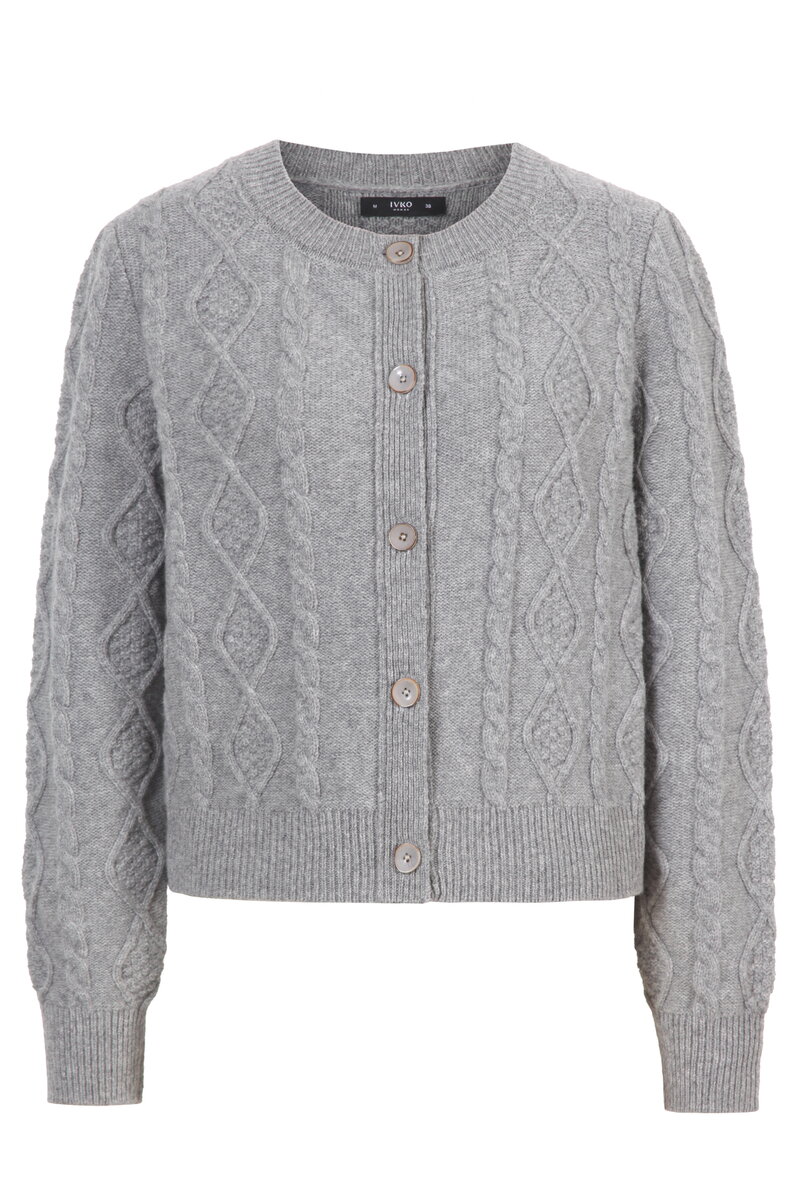 Strukturstrick Cardigan