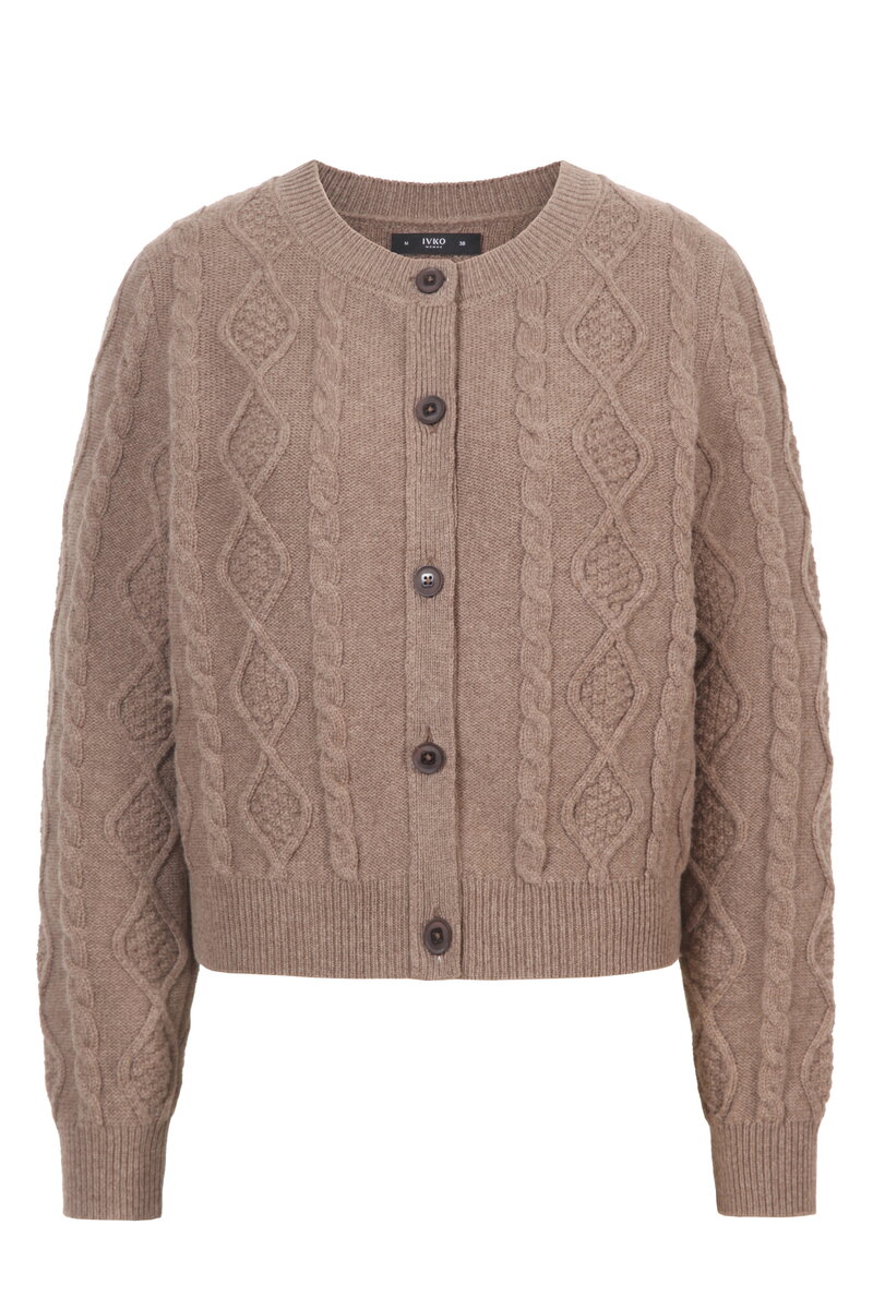 Strukturstrick Cardigan