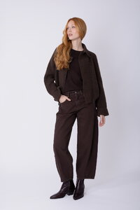 Strick-Bikerjacke