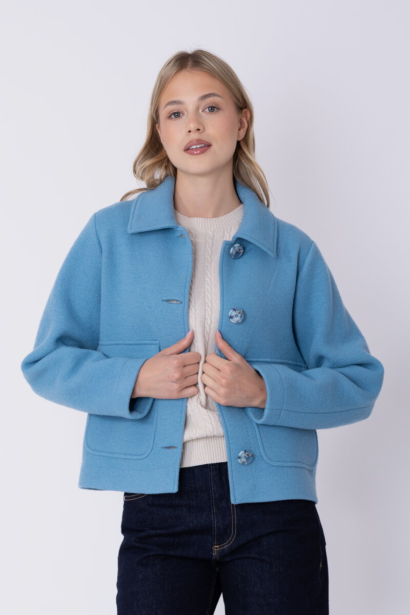 Merino-Wollfilz Hip Jacke