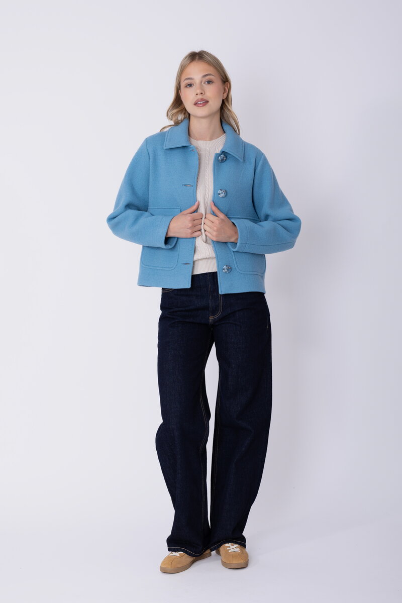 Merino-Wollfilz Hip Jacke