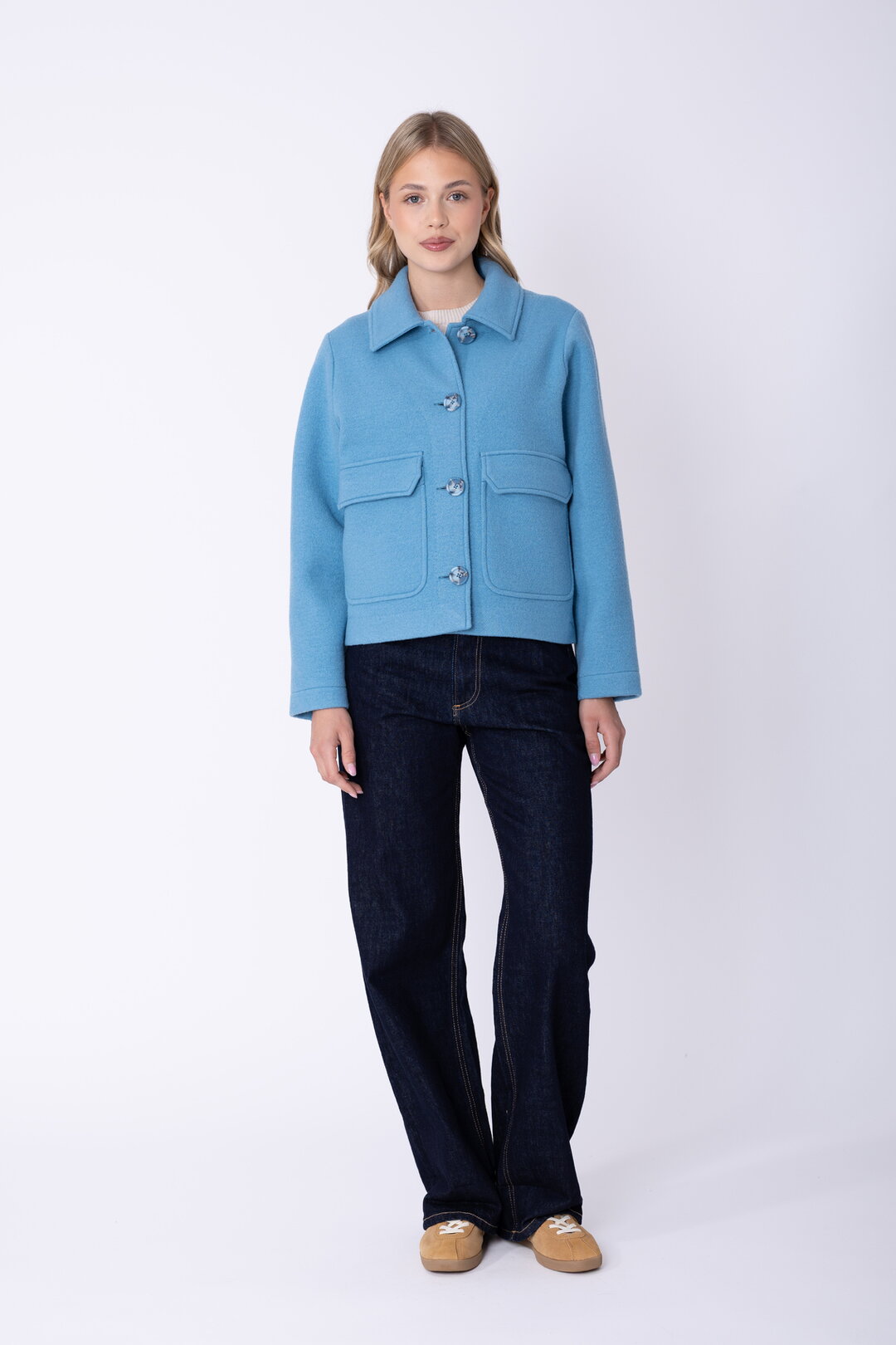 Merino-Wollfilz Hip Jacke