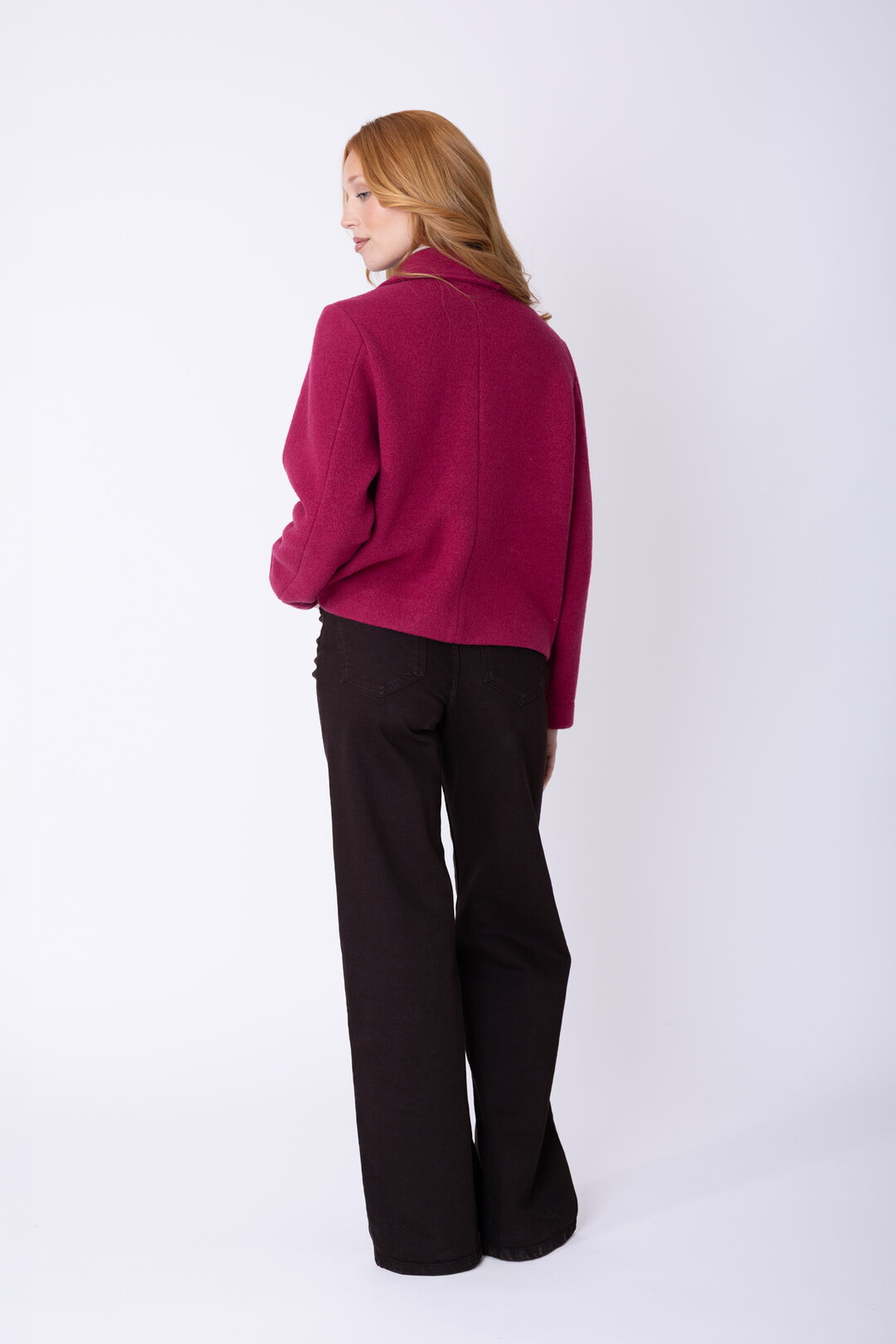 Merino-Wollfilz Hip Jacke