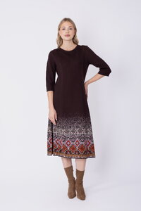 Strickkleid Azulejo Fade