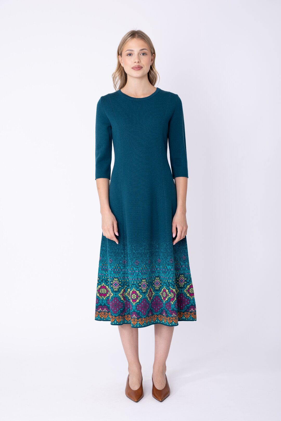 Strickkleid Azulejo Fade