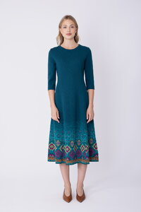 Strickkleid Azulejo Fade