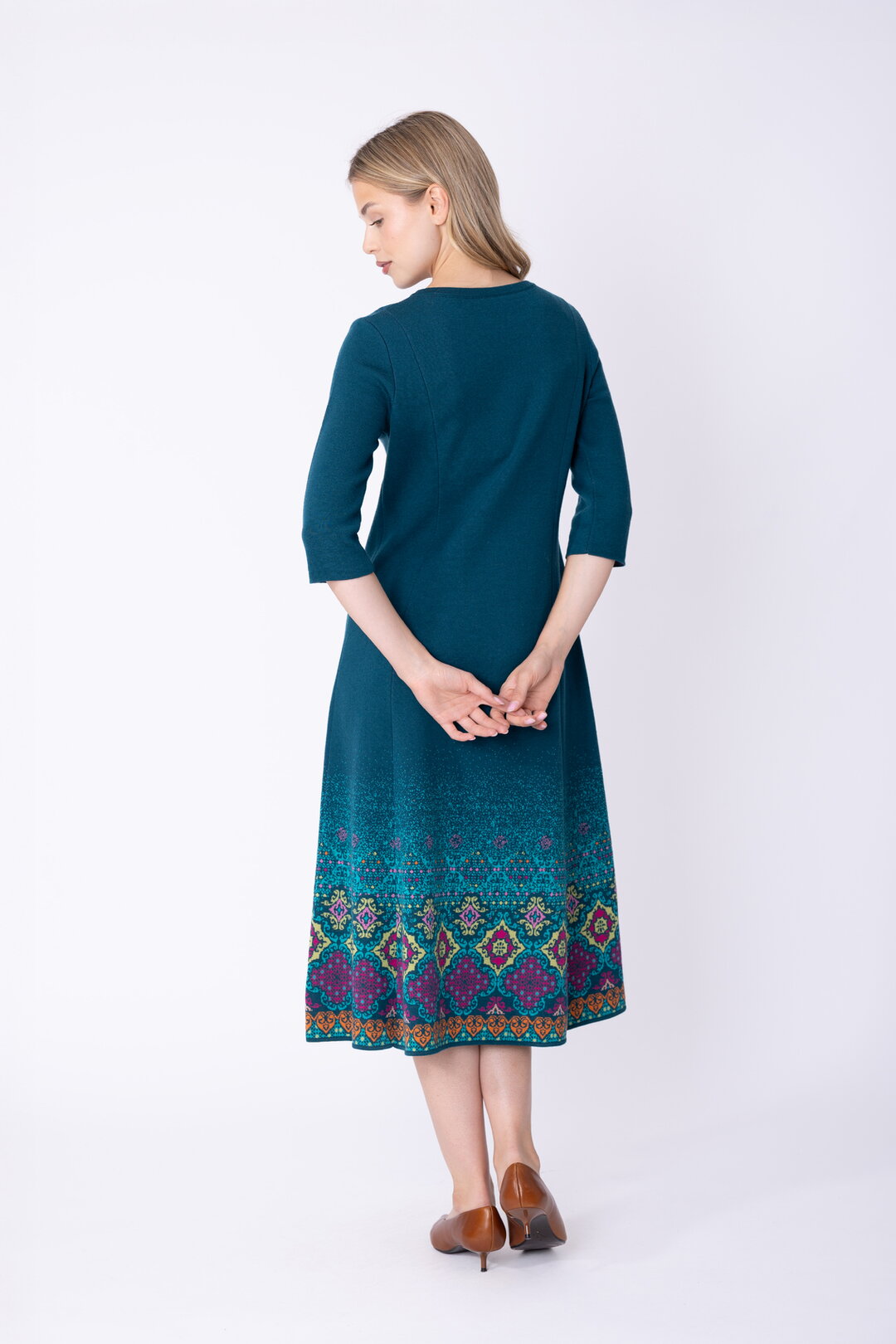 Strickkleid Azulejo Fade