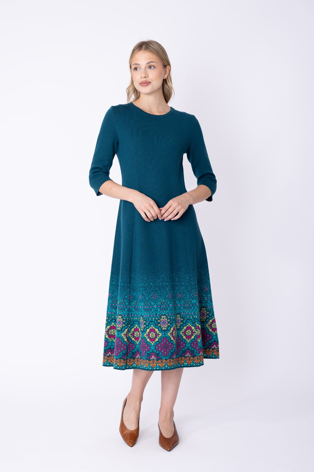Strickkleid Azulejo Fade