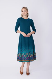 Strickkleid Azulejo Fade